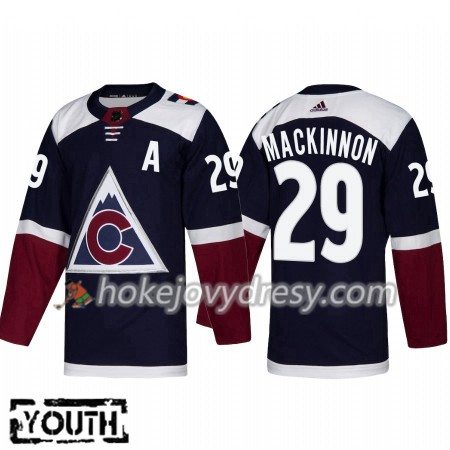 Dětské Hokejový Dres Colorado Avalanche Nathan MacKinnon 29 Alternate 2018-2019 Adidas Authentic